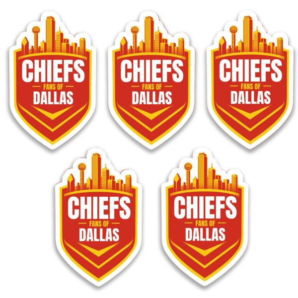 White Stickers Set Of 5 Thumbnail