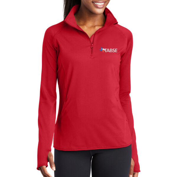  Women's Sport-Wick® Stretch 1/4-Zip Pullover Thumbnail