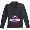 Youth Long Sleeve Silk Touch Polo Thumbnail
