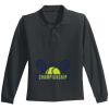 Youth Long Sleeve Silk Touch Polo Thumbnail