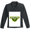 Youth Long Sleeve Silk Touch Polo Thumbnail