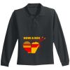 Youth Long Sleeve Silk Touch Polo Thumbnail