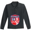 Youth Long Sleeve Silk Touch Polo Thumbnail
