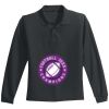 Youth Long Sleeve Silk Touch Polo Thumbnail