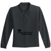 Youth Long Sleeve Silk Touch Polo Thumbnail