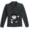 Youth Long Sleeve Silk Touch Polo Thumbnail