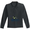 Youth Long Sleeve Silk Touch Polo Thumbnail