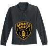Youth Long Sleeve Silk Touch Polo Thumbnail