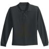 Youth Long Sleeve Silk Touch Polo Thumbnail