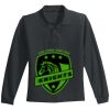 Youth Long Sleeve Silk Touch Polo Thumbnail