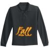 Youth Long Sleeve Silk Touch Polo Thumbnail