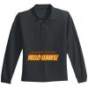 Youth Long Sleeve Silk Touch Polo Thumbnail