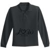 Youth Long Sleeve Silk Touch Polo Thumbnail
