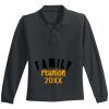 Youth Long Sleeve Silk Touch Polo Thumbnail
