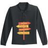 Youth Long Sleeve Silk Touch Polo Thumbnail