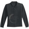 Youth Long Sleeve Silk Touch Polo Thumbnail