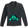 Youth Long Sleeve Silk Touch Polo Thumbnail