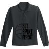 Youth Long Sleeve Silk Touch Polo Thumbnail