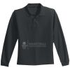 Youth Long Sleeve Silk Touch Polo Thumbnail
