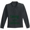 Youth Long Sleeve Silk Touch Polo Thumbnail