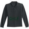 Youth Long Sleeve Silk Touch Polo Thumbnail