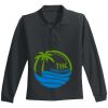 Youth Long Sleeve Silk Touch Polo Thumbnail