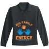 Youth Long Sleeve Silk Touch Polo Thumbnail