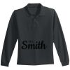 Youth Long Sleeve Silk Touch Polo Thumbnail