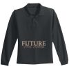 Youth Long Sleeve Silk Touch Polo Thumbnail