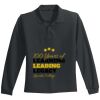 Youth Long Sleeve Silk Touch Polo Thumbnail