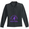 Youth Long Sleeve Silk Touch Polo Thumbnail